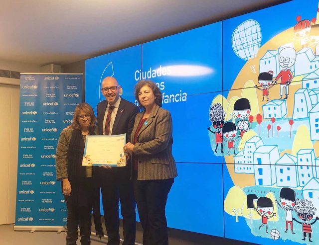 foto de Cártama recibe el reconocimiento de ‘Ciudad Amiga de la Infancia’ con mención de Excelencia