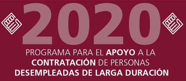 foto de Ayudas para el apoyo a la contratación de personas desempleadas de larga duración 2020