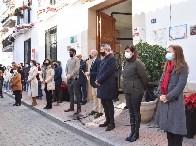 foto de Cártama muestra su repulsa ante el caso de violencia machista sufrido por Sandra y Cristina