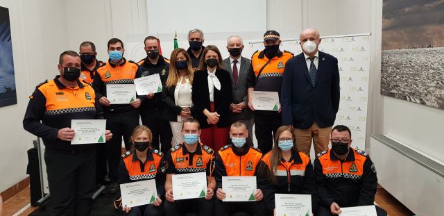 foto de Protección Civil Cártama recibe un reconocimiento por su labor en el incendio de Sierra Bermeja