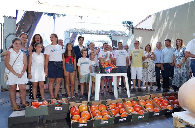 foto de El mejor tomate huevo de toro se subasta por 4.000 euros