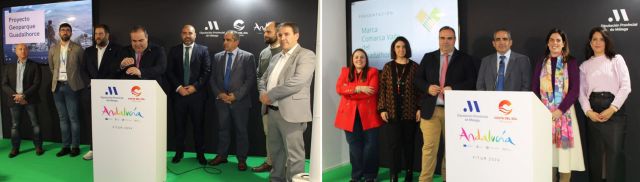 foto de Presentación del Geoparque Guadalhorce y Marca Valle del Guadalhorce en Fitur 2024