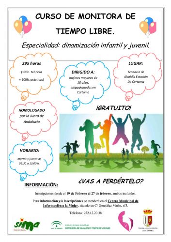 foto de Curso gratuito de monitora especializado en dinamización infantil y juvenil