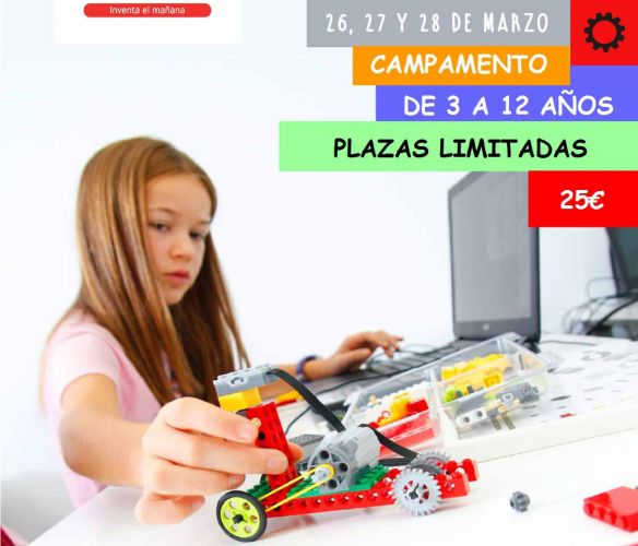 foto de Campamento-taller de programación y robótica para Semana Santa