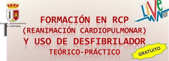 foto de Cursos gratuitos de reanimación cardiopulmonar y uso del desfibrilador