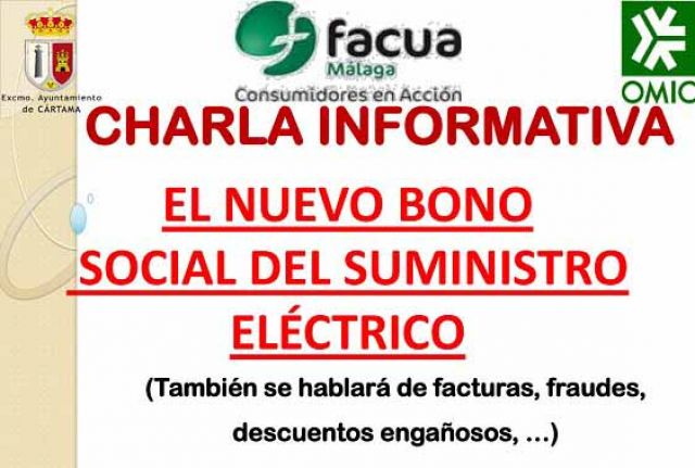 foto de Charla informativa sobre el nuevo bono social del suministro eléctrico