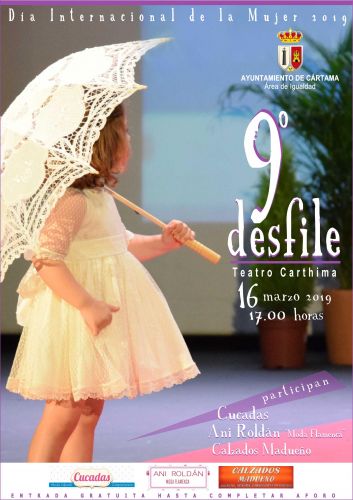 foto de IX edición del desfile de moda infantil con motivo del Día Internacional de la Mujer