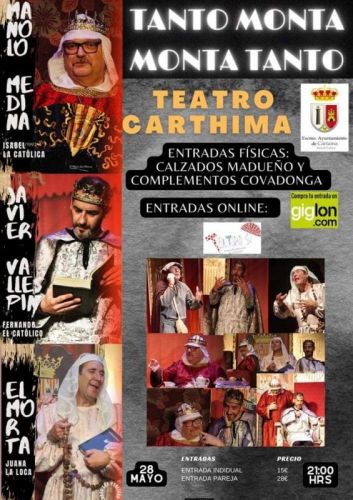 foto de Llega “Tanto monta monta tanto” al Teatro Carthima