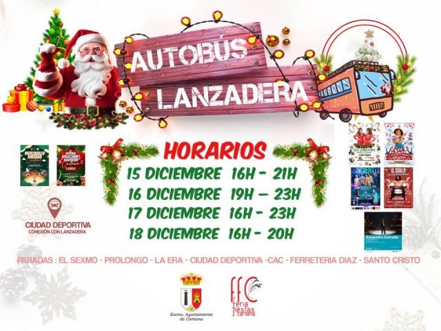 foto de Bús gratuito del 15 al 18 de diciembre para los eventos navideños