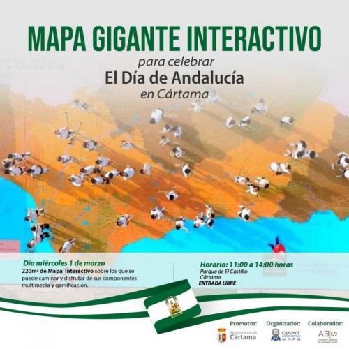 foto de Cártama contará con un mapa gigante interactivo para celebrar el día de Andalucía