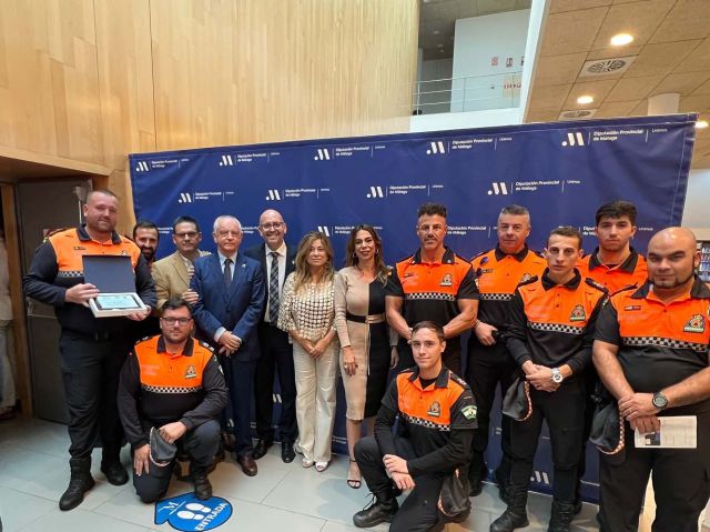 foto de Protección Civil de Cártama recibe una distinción de la Diputación de Málaga