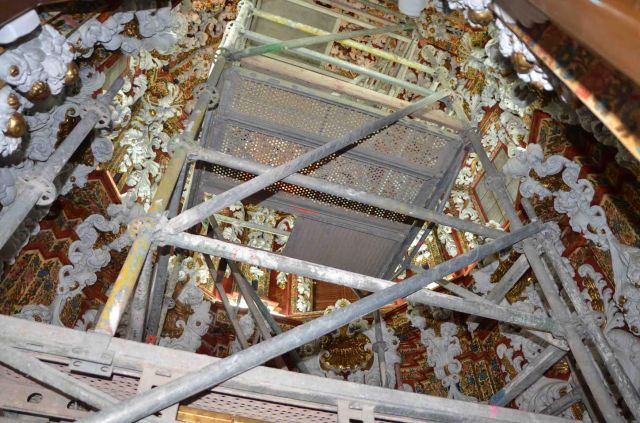 foto de Los trabajos de restauración del camarín de la Virgen de los Remedios llegan a su recta final