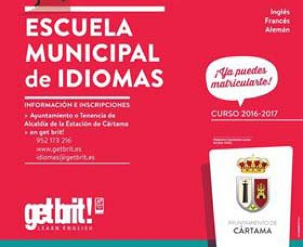 foto de Abierto el segundo plazo para la Escuela de Idiomas de Cártama