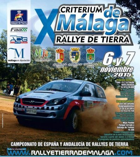 foto de La última prueba del Campeonato de España de Rallyes de Tierra se celebrará en Málaga