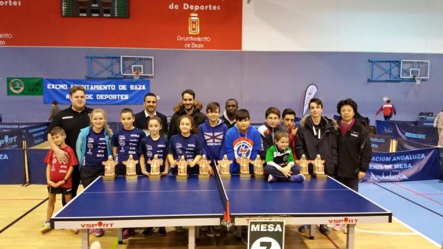 foto de Cártama del LXII Campeonato de Andalucía de Tenis de Mesa