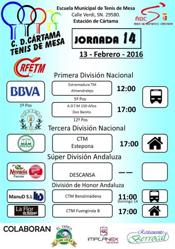 foto de Jornada 14 cita importante para CD Cártama TM