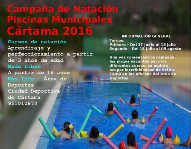 foto de Campaña Municipal de Natación 2016