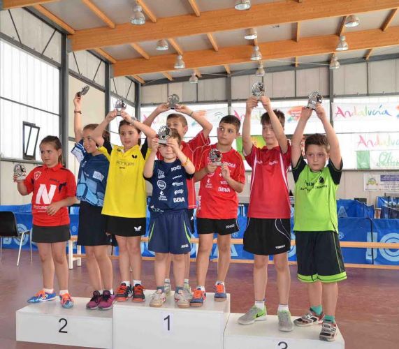 foto de Éxito del tenis de mesa cartameño en el IV Top Futuras Estrellas de Andalucía