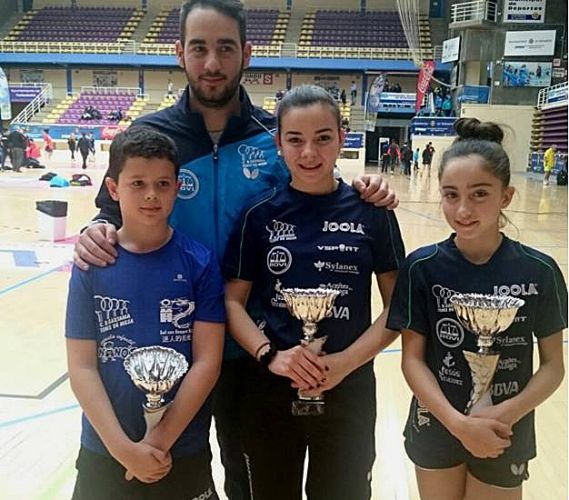 foto de Gran representación Cartameña en el Torneo Estatal de Valladolid de Tenis de Mesa