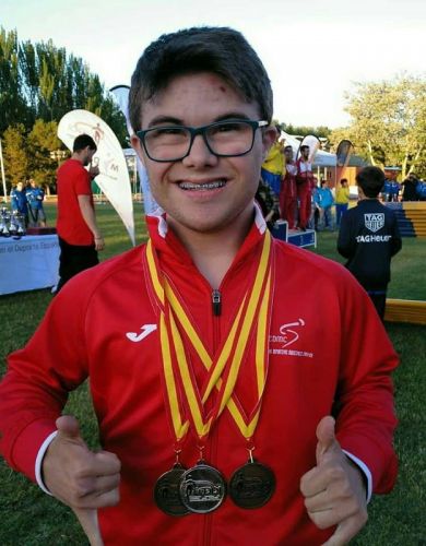 foto de El atleta Manuel Guerrero se proclama subcampeón en el Campeonato de España FEDDI 2018