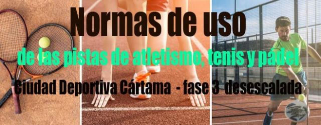 foto de Normas de uso de las pistas de atletismo, tenis y pádel de la Ciudad Deportiva Cártama