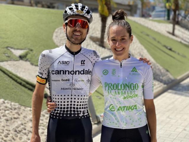 foto de Pablo Guerrero y Azahara Pozuelo ganadores de la 9ª Cronoescalada de Cártama