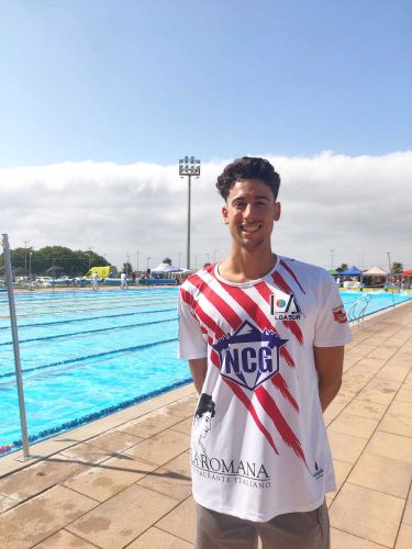 foto de El Cartameño Mario Bleda participa en la fase de ascenso a la Copa de España de Primera División de Natación