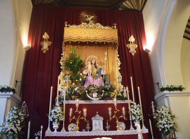 foto de La Divina Pastora de las Almas de Cártama recibe el acto de bendición