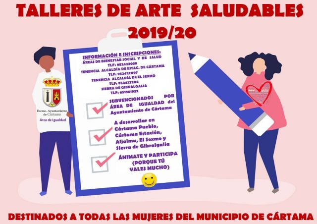 foto de Talleres de arte saludables dirigidos a mujeres del municipio