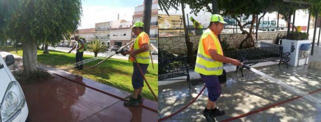 foto de Trabajos de desinfección en Cártama