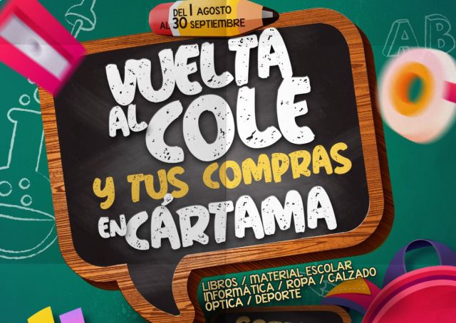 foto de Nueva edición de la campaña “Vuelta al cole y tus compras en Cártama”