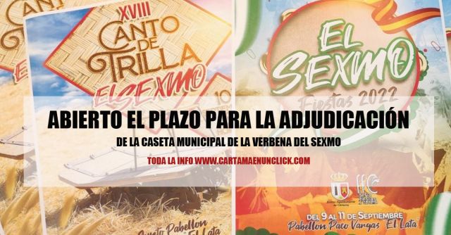 foto de Abierto el plazo de solicitud para la adjudicación de la caseta municipal de la Verbena de El Sexmo